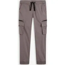 bonprix Stretch-Cargo-Schlupfhose, Regular Fitgrau 48Herren