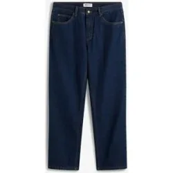 bonprix Thermo Classic-Fit Jeans mit kuscheligem Flanellfutter, Straightblau 54Herren