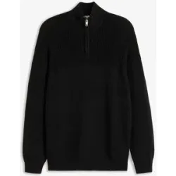 bonprix Troyer in Regular Fitschwarz 64Herren