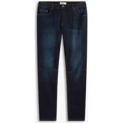 bonprix Regular-Fit-Jeans mit Komfortschnitt, Taperedblau 64Herren