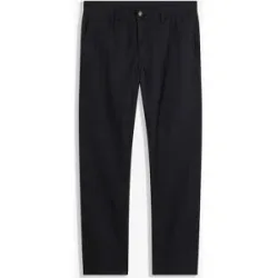 bonprix Relaxed Fit Stretch-Chinohose, Straightschwarz 48Herren