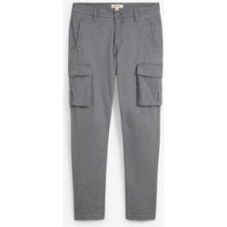 bonprix Regular Fit Stretch-Cargohose mit reiner Baumwolle, Straightgrau 64Herren