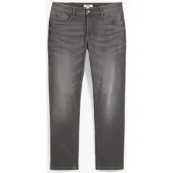 bonprix Regular-Fit-Jeans, Straightgrau 62Herren