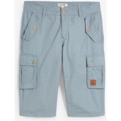 bonprix Cargo-Bermuda aus reiner Baumwolle in Regular Fitgrau 50Herren