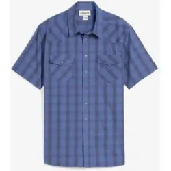 bonprix Kurzarmhemd aus reiner Baumwolleblau 39Herren