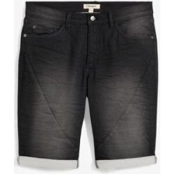 bonprix Sweat-Jeans-Bermuda, Relaxed Fitschwarz 44Herren