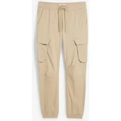 bonprix Regular-Fit Schlupf-Cargohose, Straightbeige 66Herren
