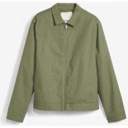 bonprix Übergangsjacke aus reiner Baumwollegrün 64Herren