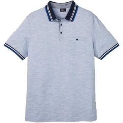 bonprix Poloshirt aus reiner Baumwolleblau 68Herren