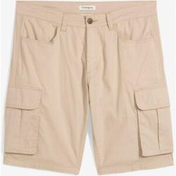 bonprix Stretch-Cargo-Bermuda in Regular Fitbeige 60Herren