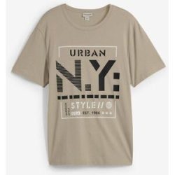 bonprix T-Shirt aus reiner Bio-Baumwollebeige 52Herren