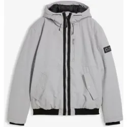 bonprix Winterblouson in Regular Fitgrau 52Herren