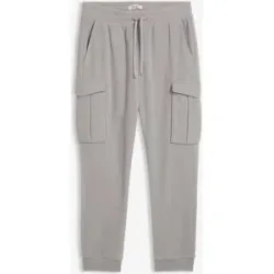 bonprix Fleece-Cargohose in Regular Fitgrau 64Herren