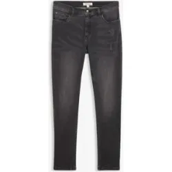 bonprix Slim-Fit-Jeans, Straightschwarz 52Herren