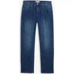 bonprix Relaxed-Fit-Jeans mit Bio-Baumwolle, Straightblau 46Herren