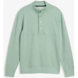 bonprix Sweatshirt aus reiner Bio-Baumwollegrün 68Herren