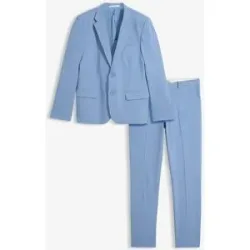 bonprix Super Stretch-Anzug (2tlg. Set), Slim Fitblau 54Herren