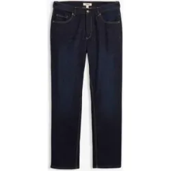 bonprix Thermo Regular-Fit Jeans mit weichem Jersey-Futter und Dehnbund, Straightblau 38Herren
