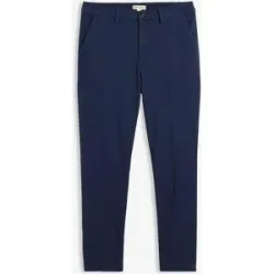 bonprix Regular Fit Chinohose mit Thermo-Flanellfutter, Taperedblau 62Herren