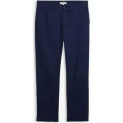 bonprix Regular Fit Chinohose aus reiner Baumwolle, Straightblau 58Herren