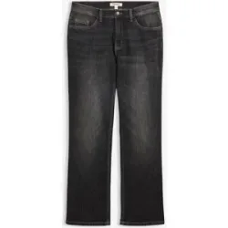 bonprix Regular-Fit-Jeans, Bootcutschwarz 62Herren