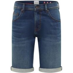 bonprix Mustang Chicago Slim Fit Stretch-Bermudablau 32Herren