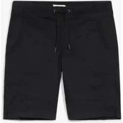 bonprix Stretch-Bermuda mit Dehnbund in Regular Fitschwarz 50Herren
