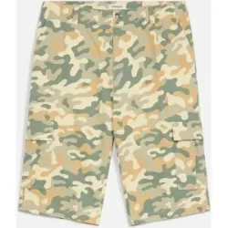 bonprix Cargo-Longbermuda, Loose Fitbeige 52Herren