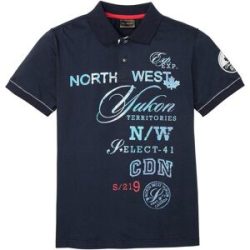 bonprix Poloshirt, Kurzarm aus Jerseyblau 68Herren