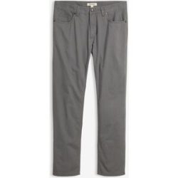 bonprix Regular Fit Twillhose aus reiner Baumwolle, Straightgrau 56Herren