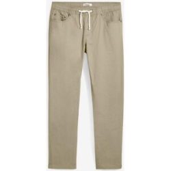bonprix Regular Fit Stretch-Schlupfhose, Straightgrün 48Herren
