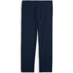 bonprix Relaxed Fit Chino-Stretch-Schlupfhose, Straightblau 58Herren
