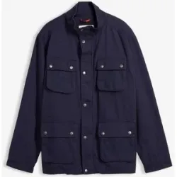 bonprix Übergangsjacke aus reiner Baumwolleblau 54Herren