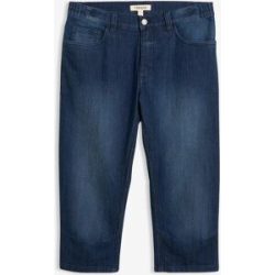 bonprix Leichte 3/4-Jeans mit Dehnbund, Slim Fitblau 40Herren