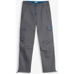 bonprix Relaxed Fit Schlupf-Cargohose, Straightgrau 60Herren
