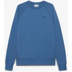 bonprix Sweatshirt in Regular Fitblau 52Herren