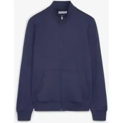 bonprix Sweatjacke mit Stehkragenblau 56Herren