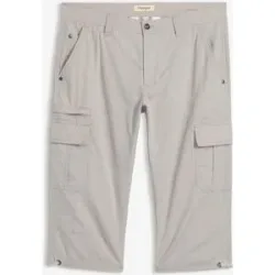 bonprix Cargo-Long-Bermuda aus reiner Baumwolle in Regular-Fitgrau 60Herren