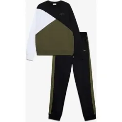 bonprix Jogginganzug (2-tlg. Set)schwarz 48Herren