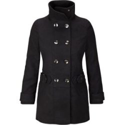 bonprix Kurzmantel, Petiteschwarz 34Damen