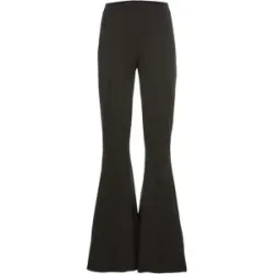 bonprix Schlaghose aus Punto di Romaschwarz 48Damen