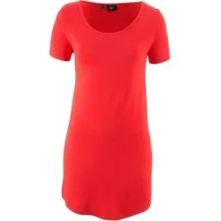bonprix Longshirt aus softer Viskoserot 56Damen