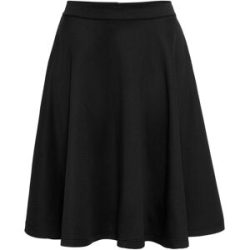 bonprix Rock aus softem Scubaschwarz 44Damen
