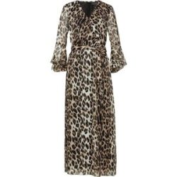 bonprix Maxikleid mit Leo-Druckbeige 38Damen