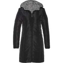 bonprix Schöner Steppmantel zum Wendenschwarz 48Damen
