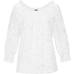 bonprix Shirt mit Ballonärmelnweiß 52Damen