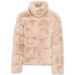 bonprix Fellimitat-Jacke mit Reißverschlussrosa 38Damen