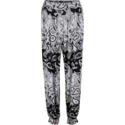 bonprix Jersey-Haremshose aus fließendem Viskose-Mixschwarz 52Damen