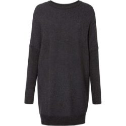 bonprix Longpullover aus Viskose-Mix, mit Langarm, für Wintermode, Oversize Passform