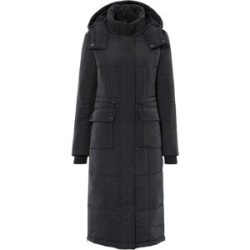 bonprix Wintermantel mit seitlichen Reißverschlüssenschwarz 34Damen